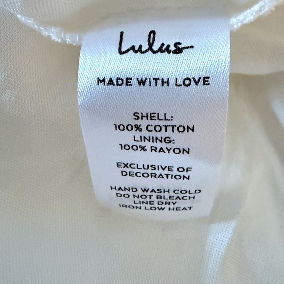 Lulus Mediterranean Moments Tie-Strap Long Maxi Dress, White, Size S - Picture 9 of 10